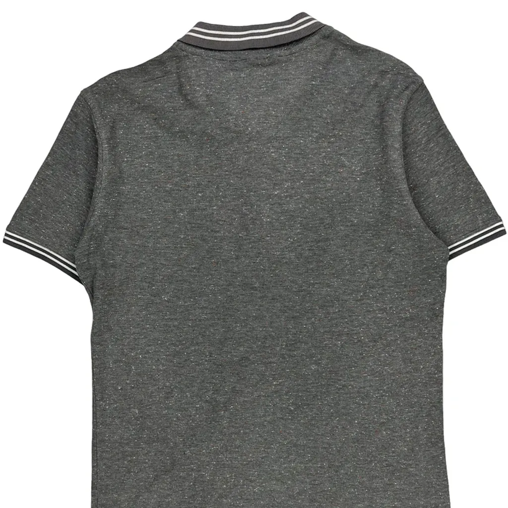 Fila Polo Shirt - Medium Grey Cotton Blend - Image 7