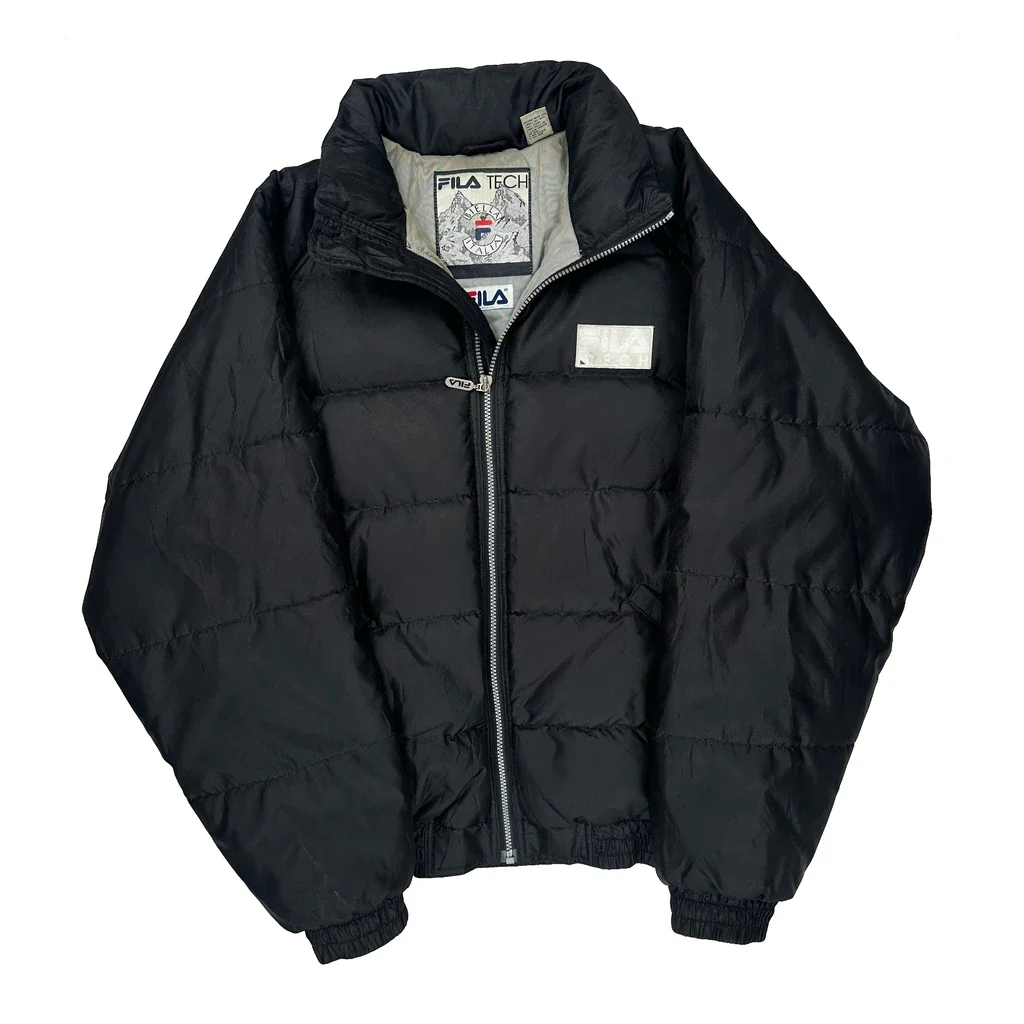 Fila Puffer - Medium Black Nylon