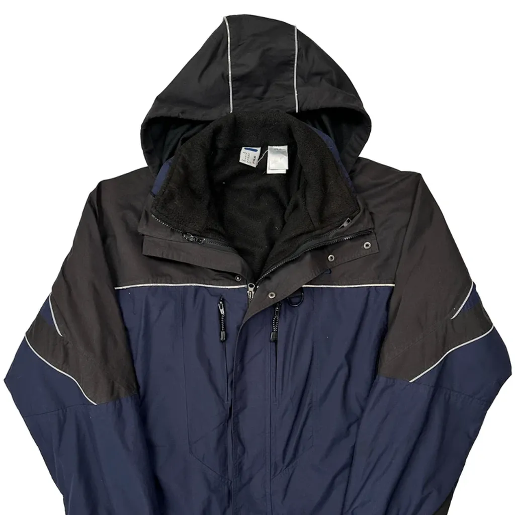 Fila Ski Jacket - XL Blue Polyester - Image 5