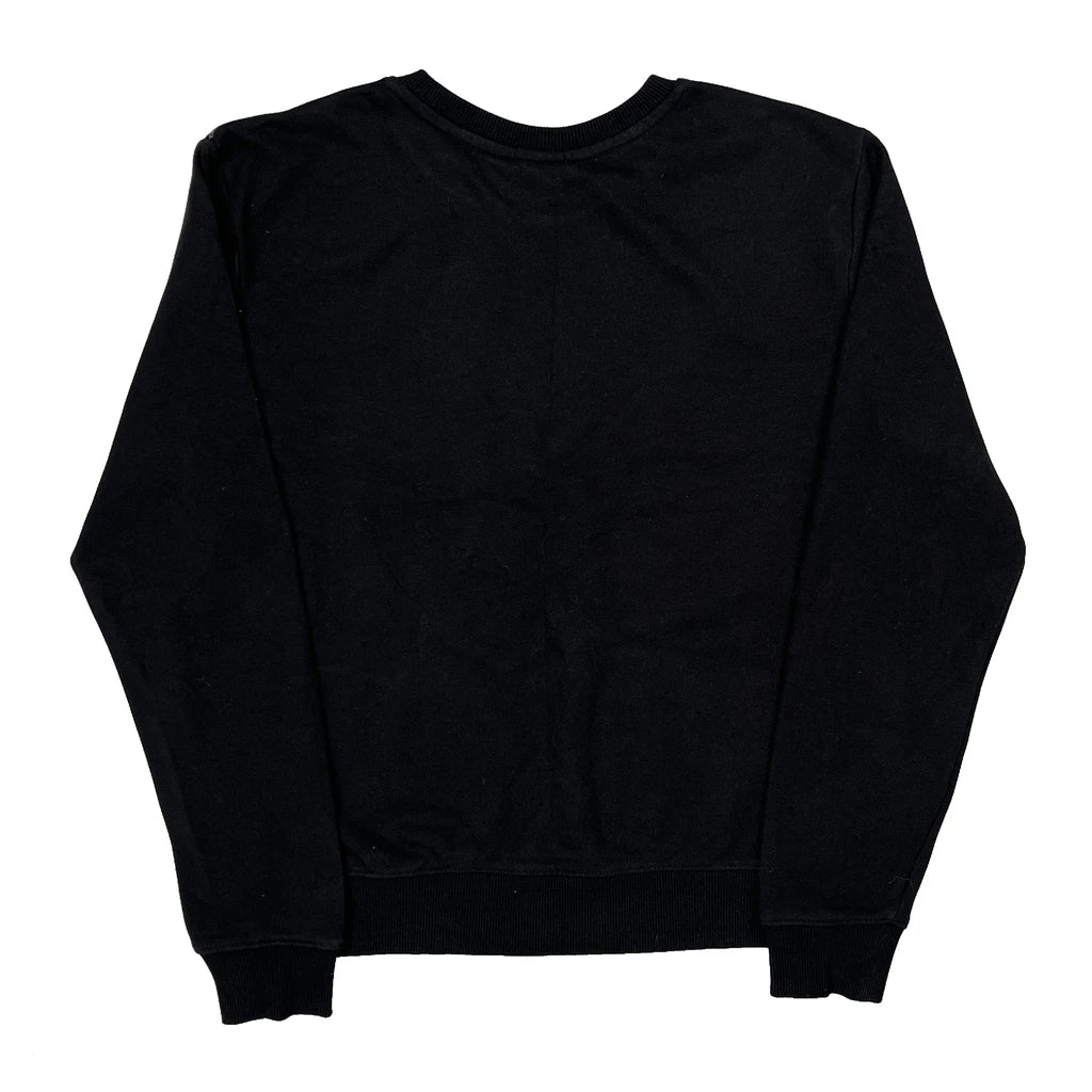 Fila Spellout Sweatshirt - Medium Black Cotton - Image 2