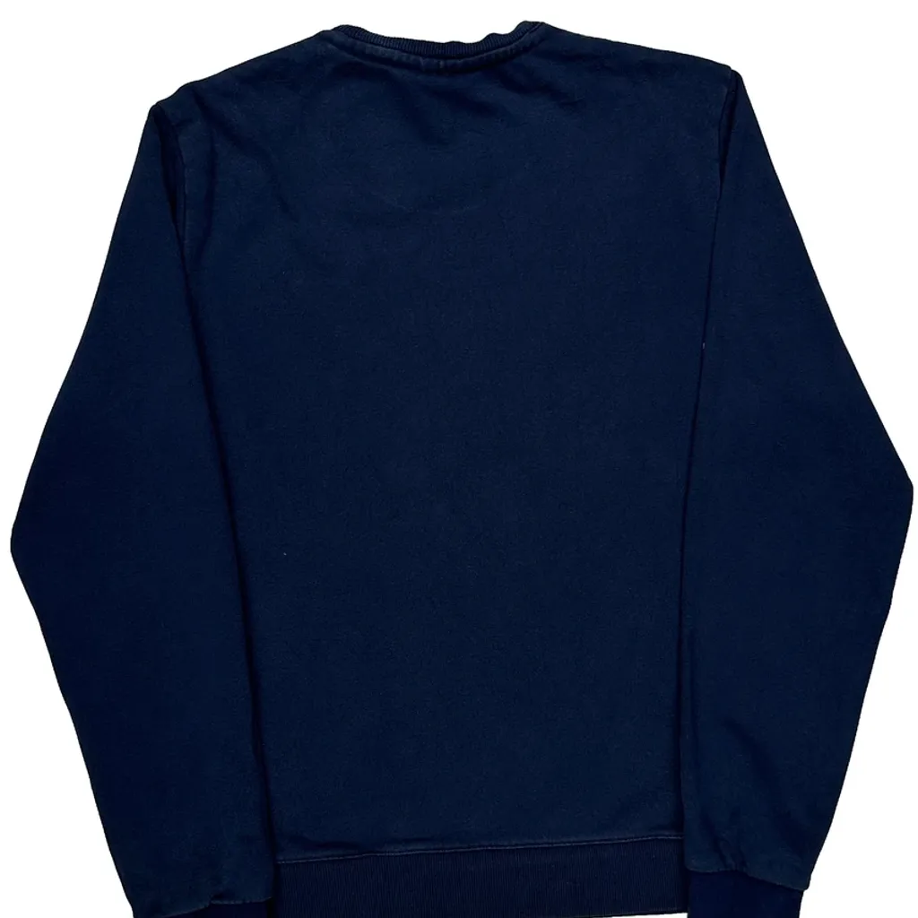 Fila Sweatshirt - Large Navy Cotton - Image 6