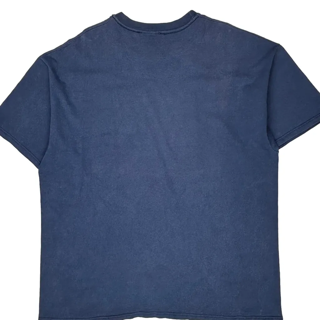 Fila T-Shirt - XL Blue Cotton - Image 7