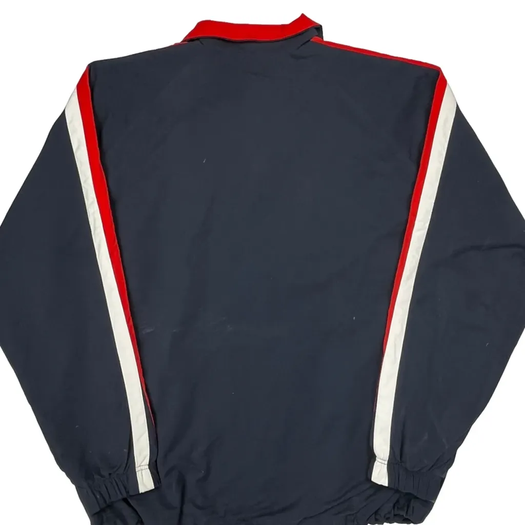 Fila Striped Track Jacket - XL Navy Polyester - Image 6