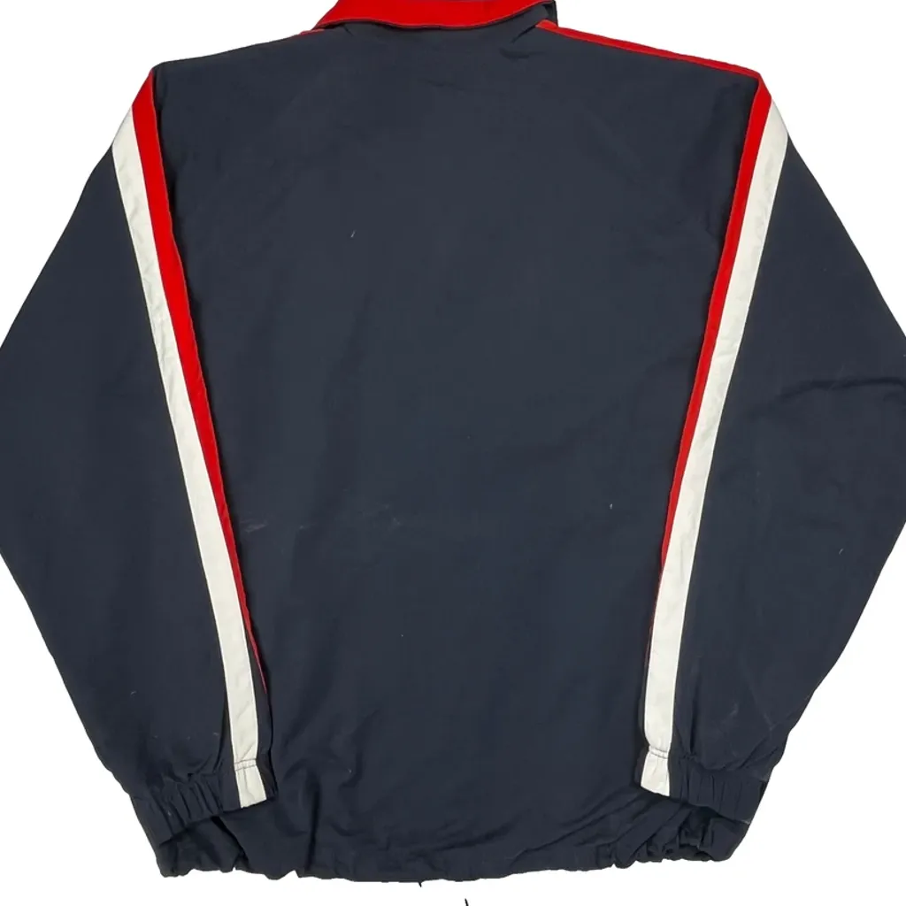 Fila Striped Track Jacket - XL Navy Polyester - Image 7