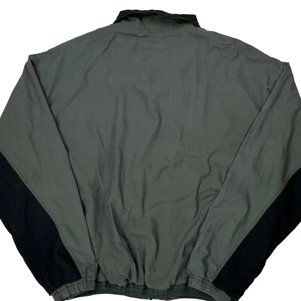 Fila Spellout Windbreaker - XL Grey Nylon - Image 6