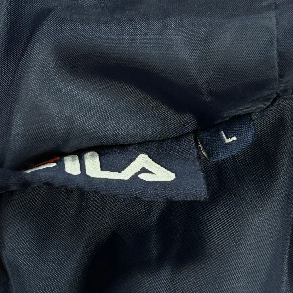Fila Reversible Windbreaker - Large Navy Polyester - Image 3