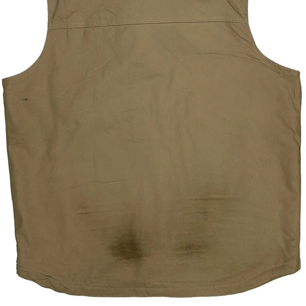 Fintech Workwear Vest - Large Beige Cotton - Image 6