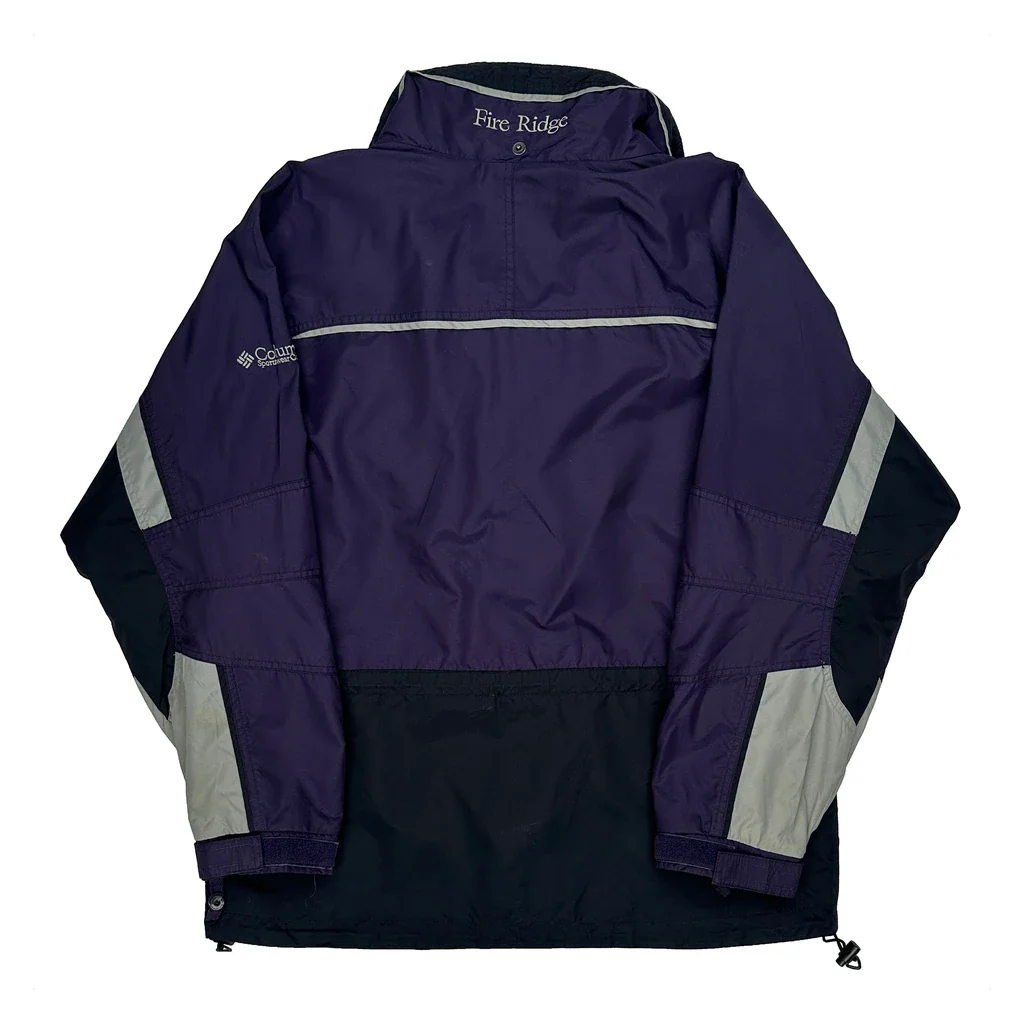 Fire Ridge Columbia Reversible Ski Jacket - Large Purple Nylon - Image 2