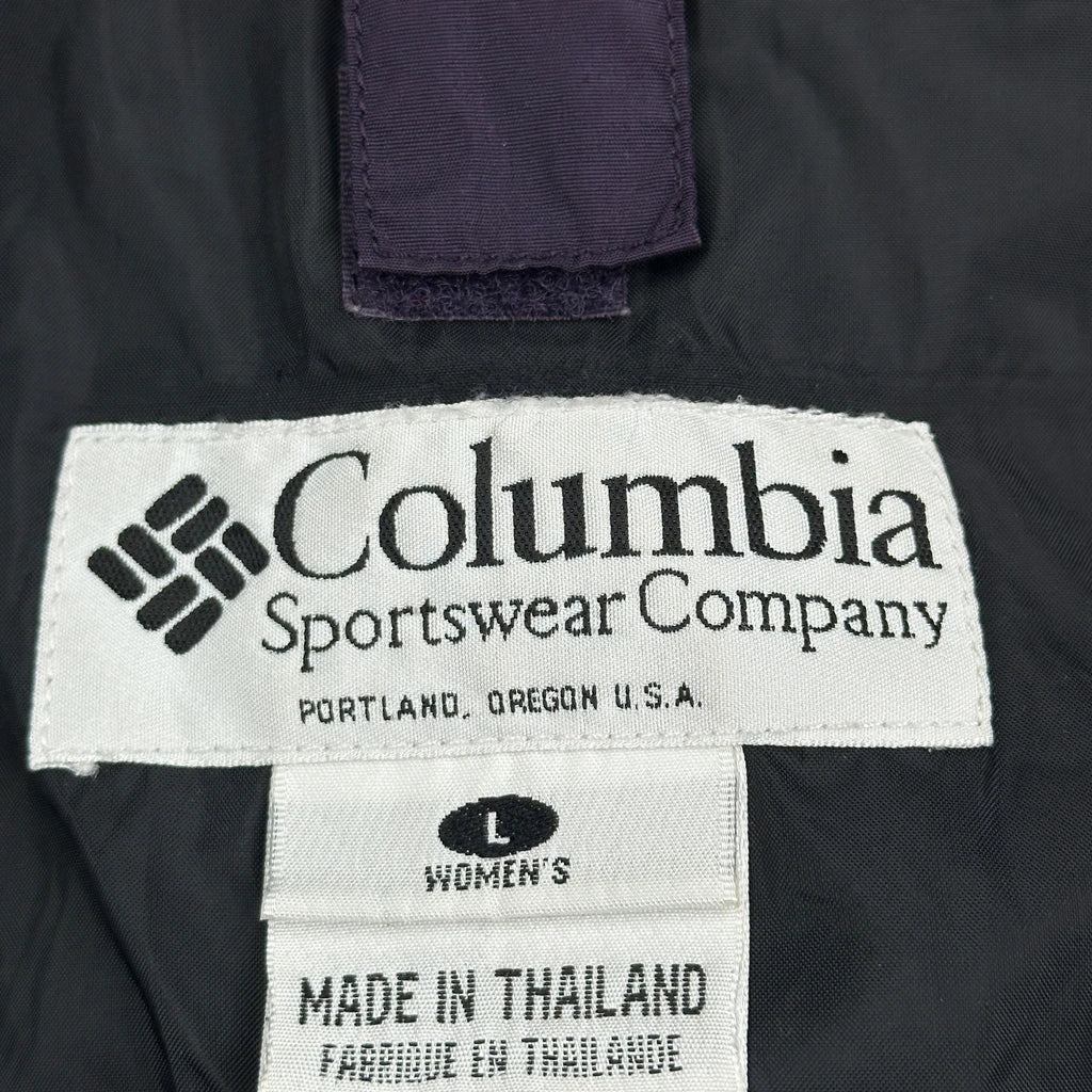 Fire Ridge Columbia Reversible Ski Jacket - Large Purple Nylon - Image 3