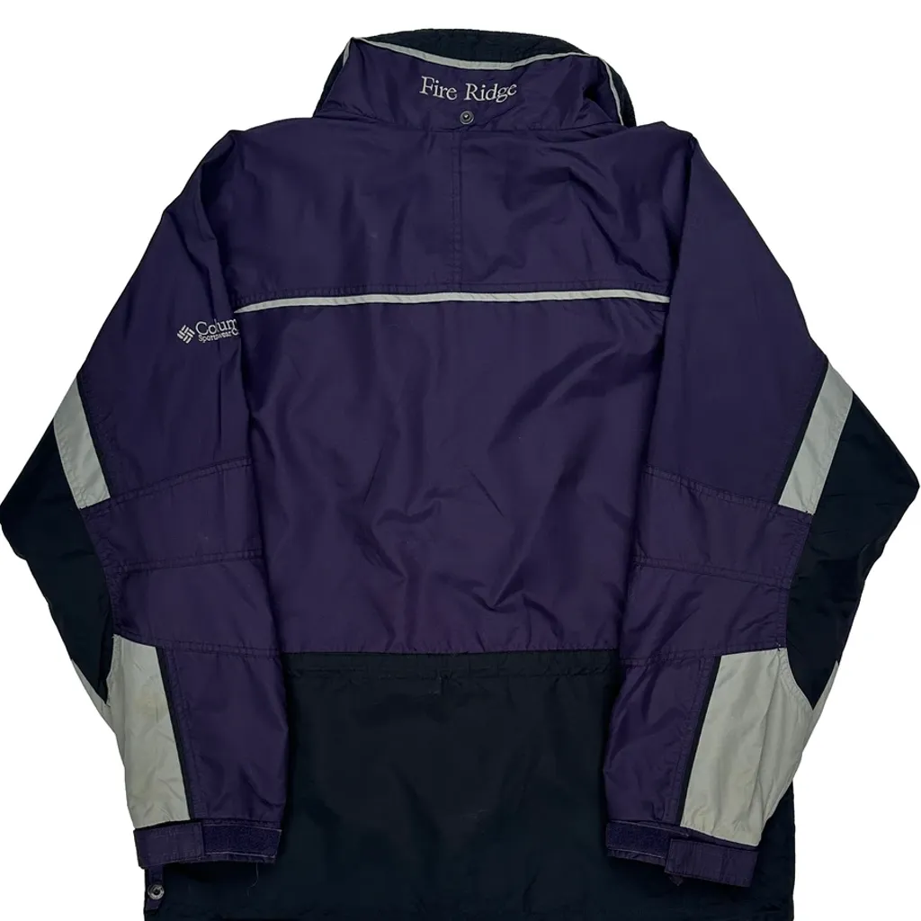 Fire Ridge Columbia Reversible Ski Jacket - Large Purple Nylon - Image 6
