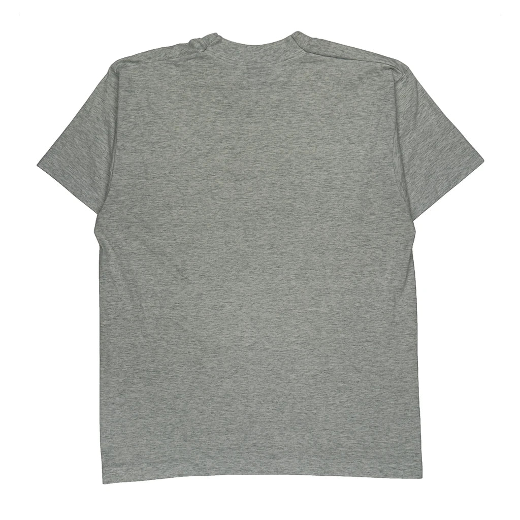 Firefighter Puppies Fruit Of The Loom Cartoon T-Shirt - Large Grey Cotton Blend - Image 2