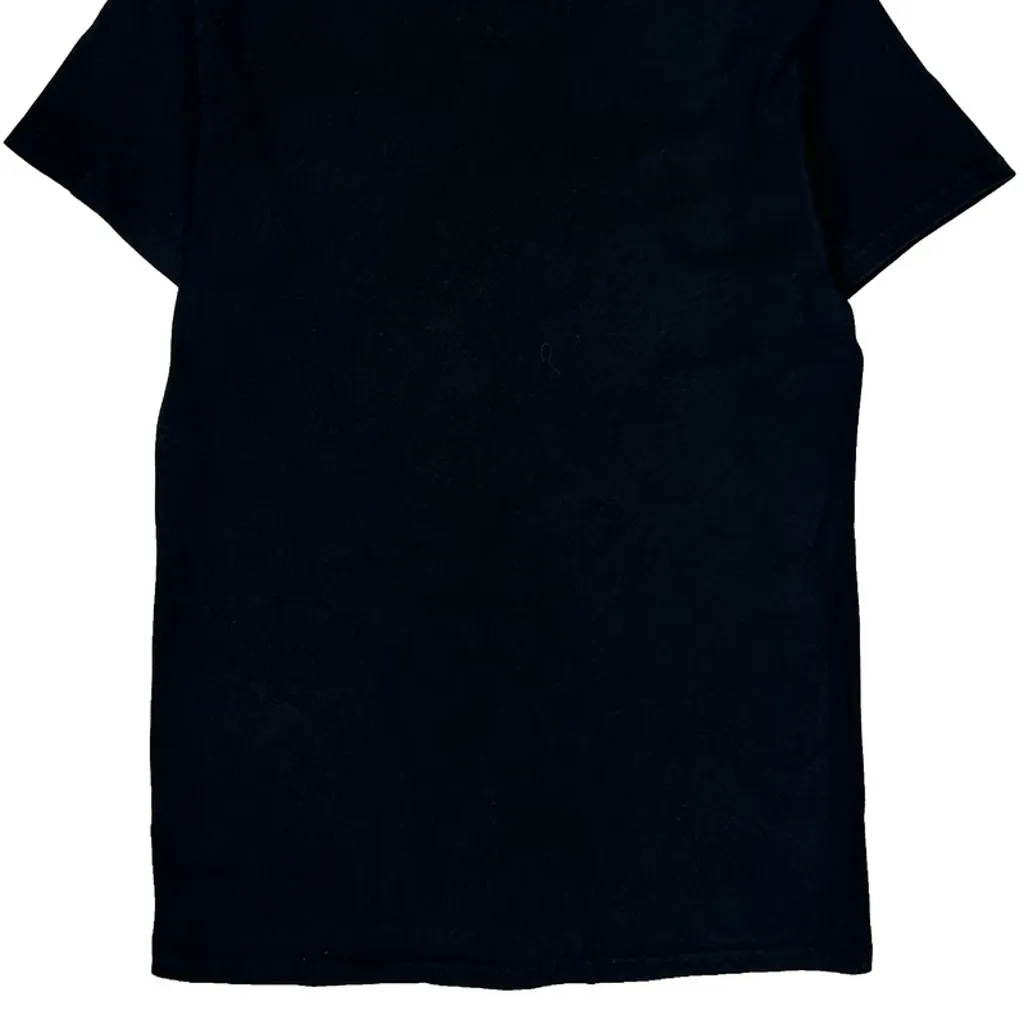 Flame Logo Thrasher Graphic T-Shirt - Small Black Cotton - Image 7