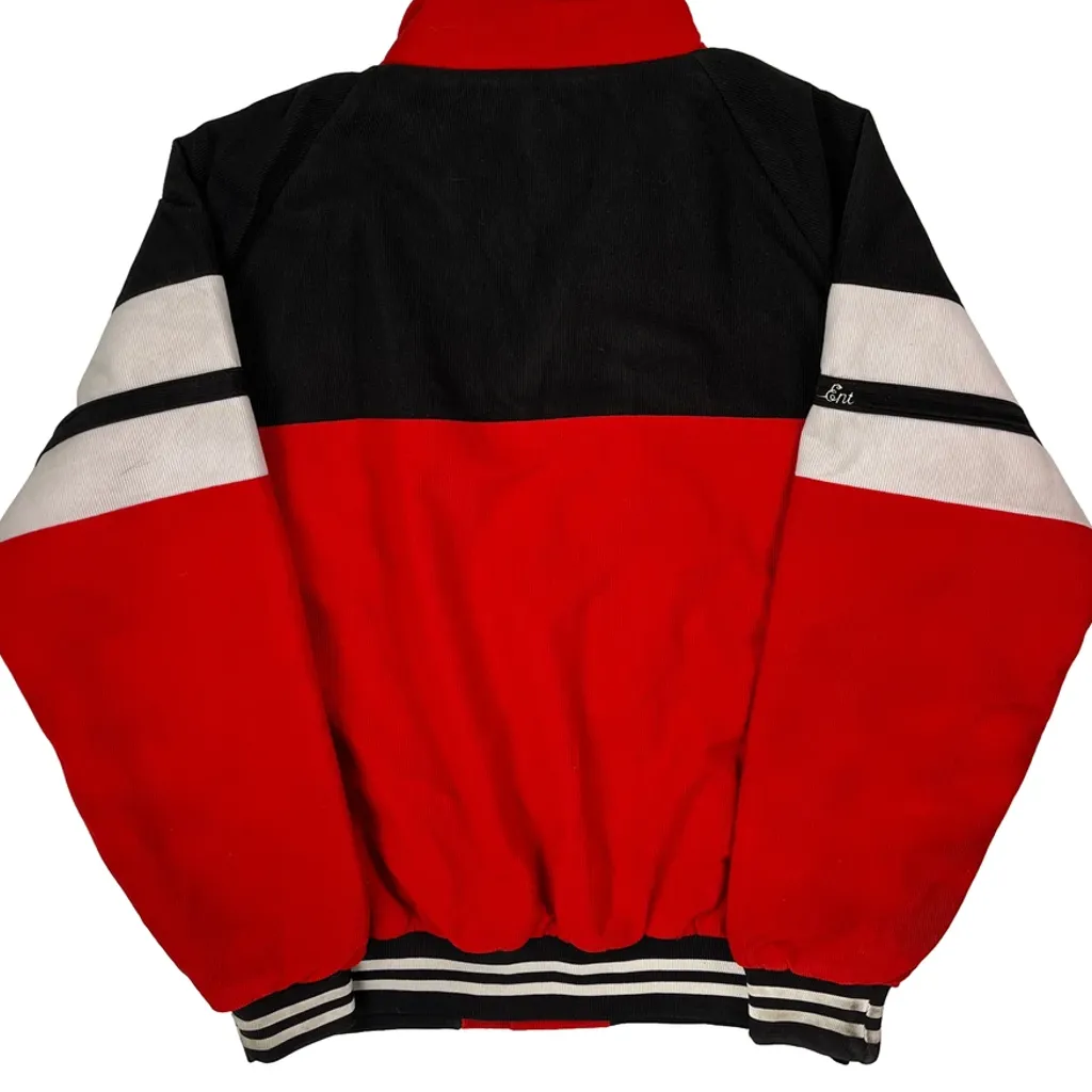 Fleurs De Lys Unbranded Varsity Jacket - XL Black Cotton - Image 6