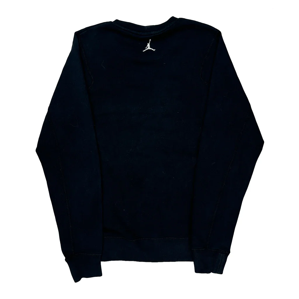 Flight Jordan Graphic Sweatshirt - Medium Black Cotton - Image 2