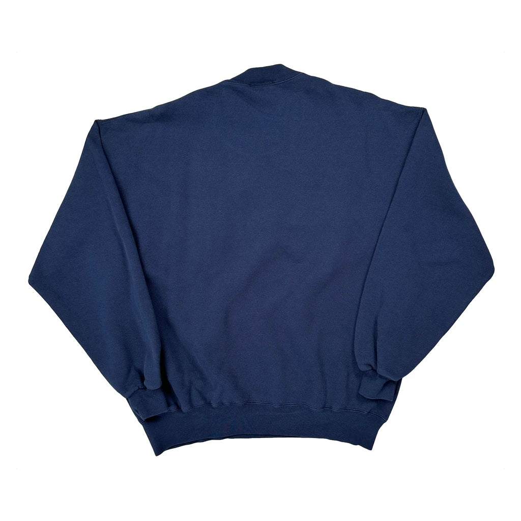 Florida USA Unbranded Graphic Sweatshirt - Medium Blue Cotton - Image 2