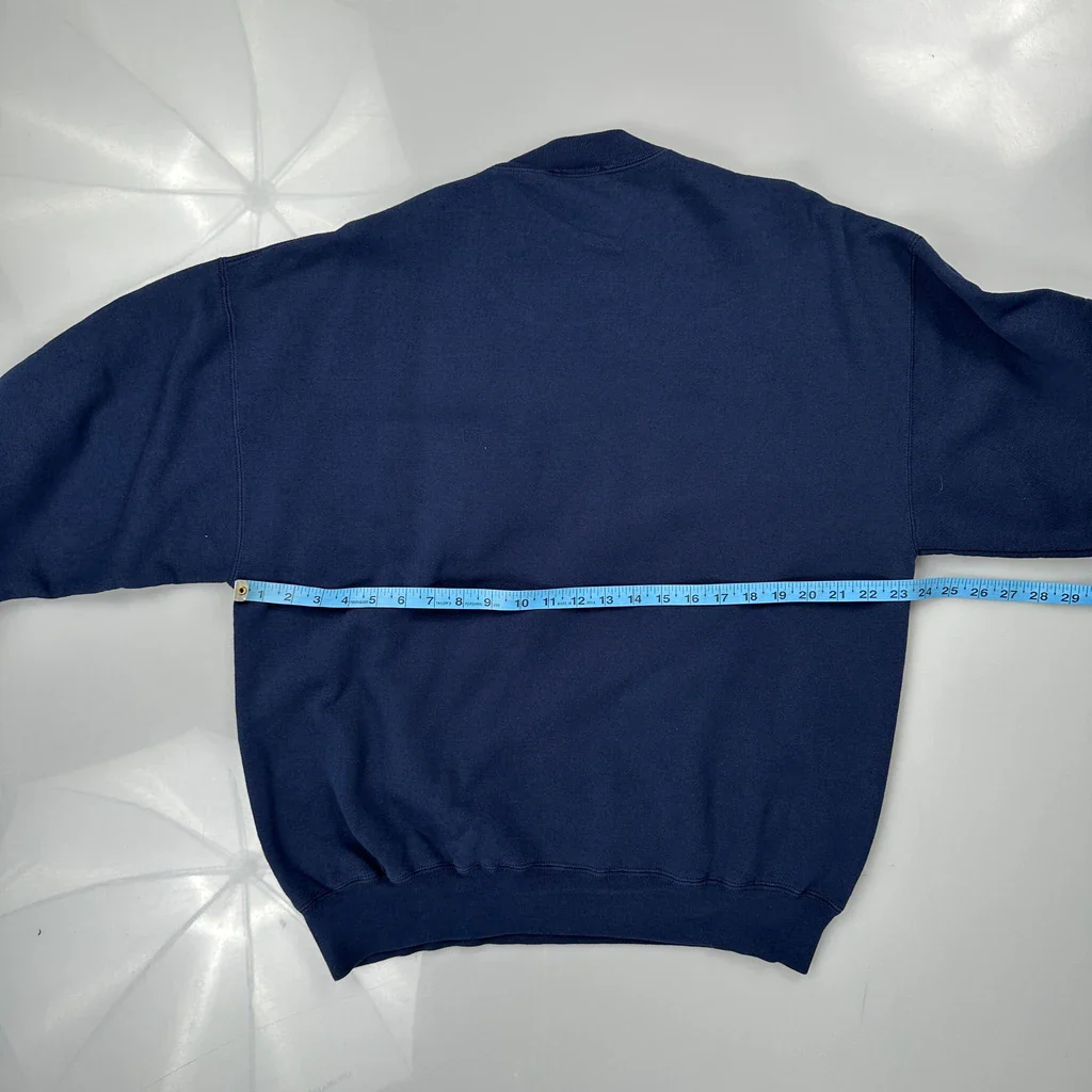 Florida USA Unbranded Graphic Sweatshirt - Medium Blue Cotton - Image 3
