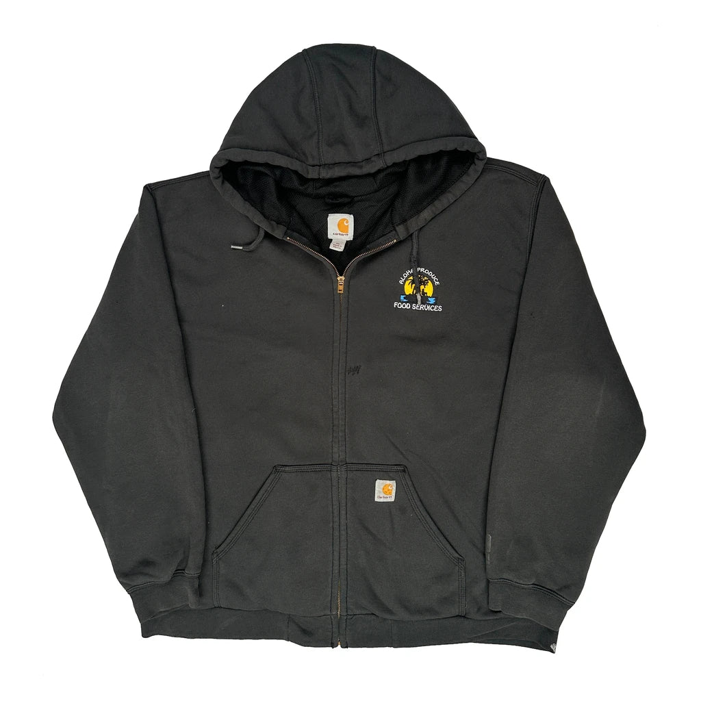 Food Services Carhartt Hoodie - XL Black Cotton