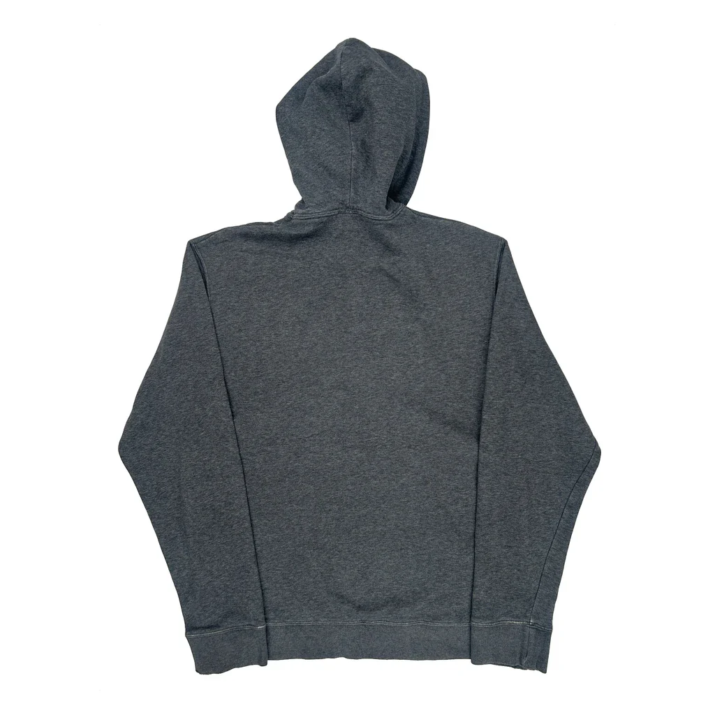 Football Design Nike Football Hoodie - Small Gray Cotton Blend - Image 2