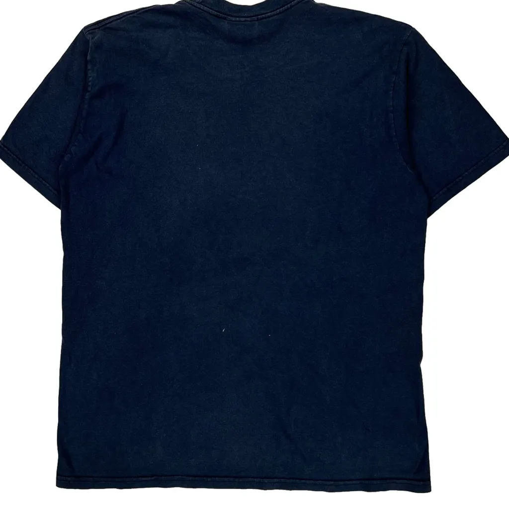 Football Nike Football T-Shirt - Large Blue Cotton - Image 6