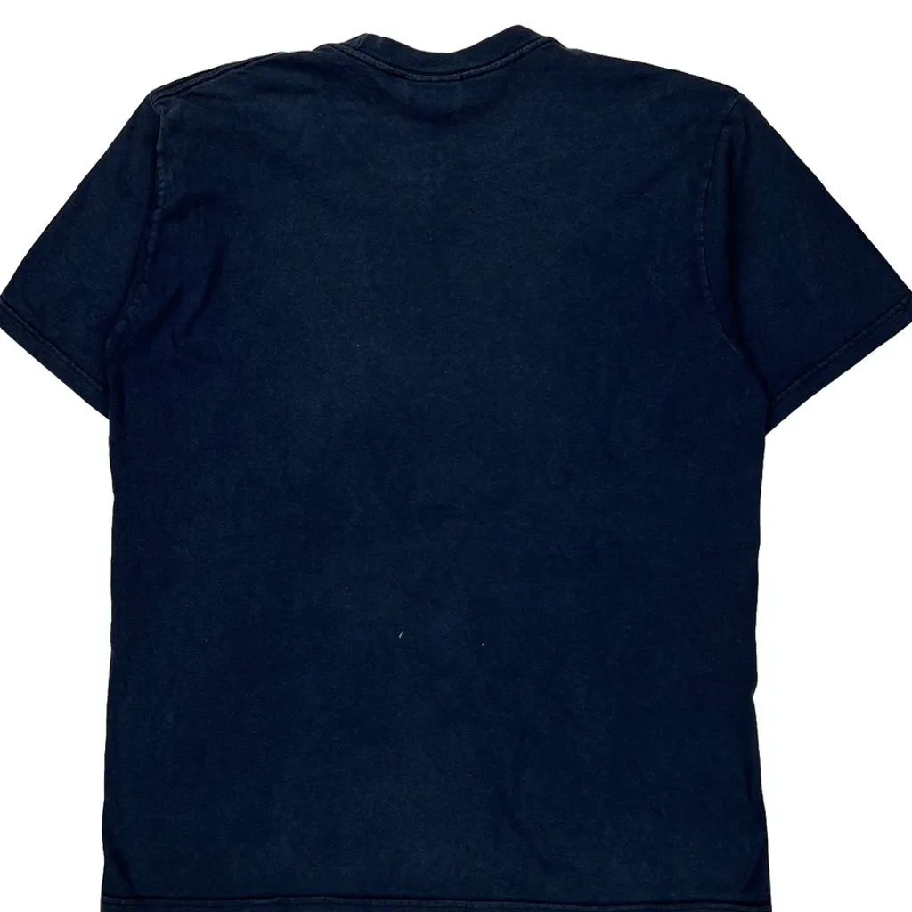 Football Nike Football T-Shirt - Large Blue Cotton - Image 7
