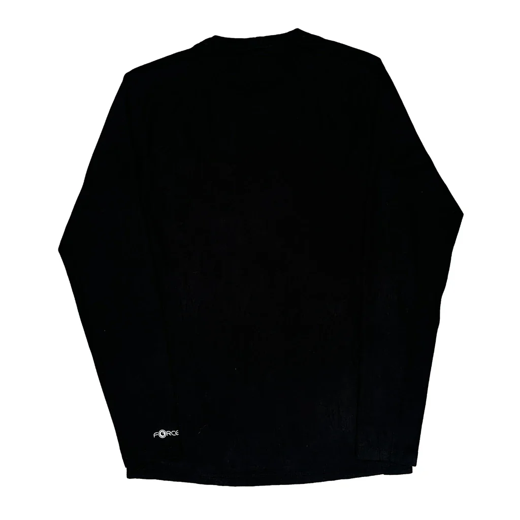 Force Carhartt Long Sleeve T-Shirt - Small Black Cotton - Image 2