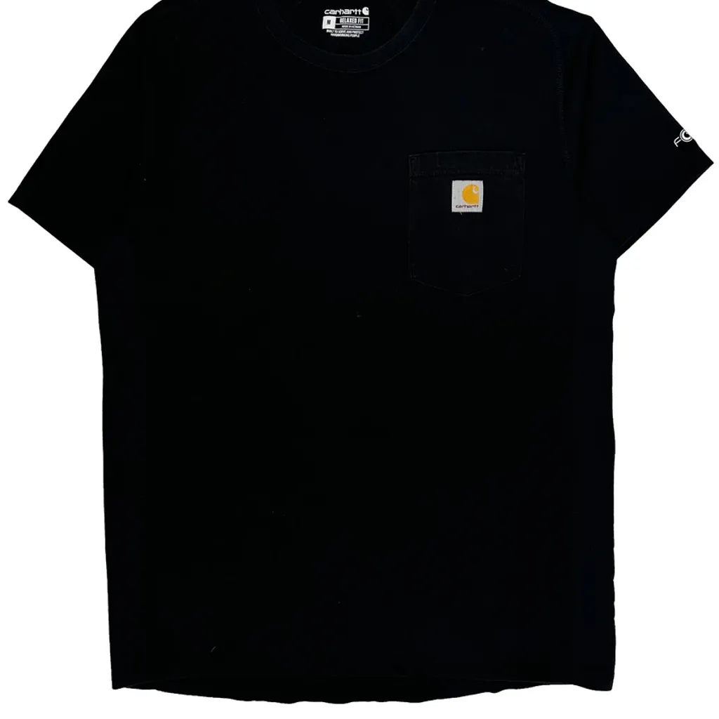 Force Carhartt T-Shirt - Medium Black Cotton - Image 5