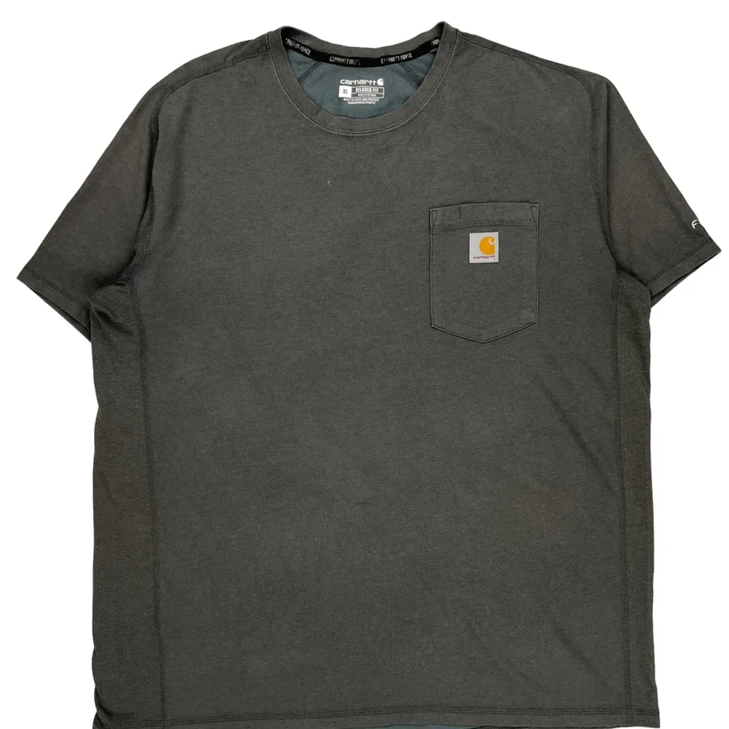 Force Carhartt T-Shirt - XL Gray Cotton - Image 4