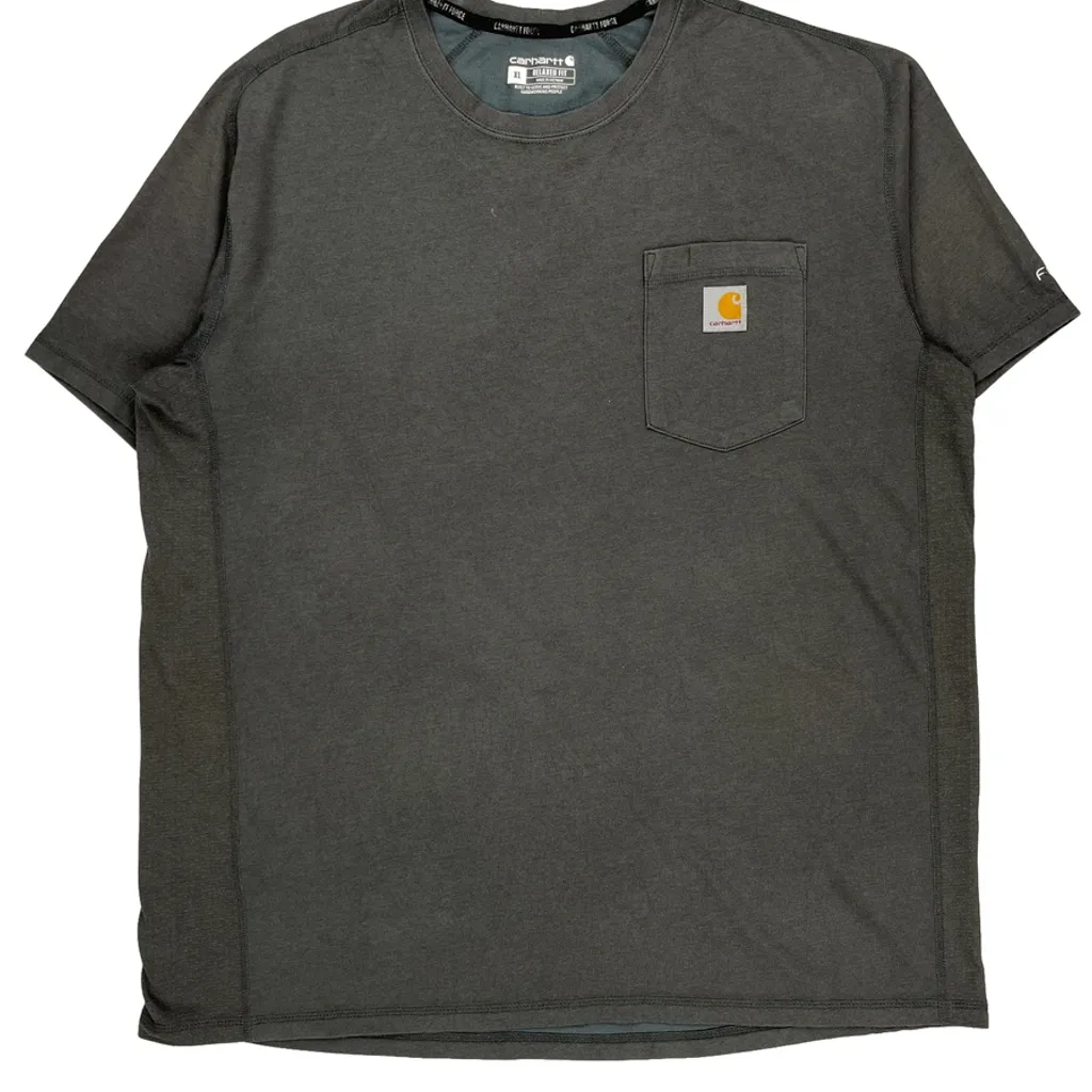 Force Carhartt T-Shirt - XL Gray Cotton - Image 5