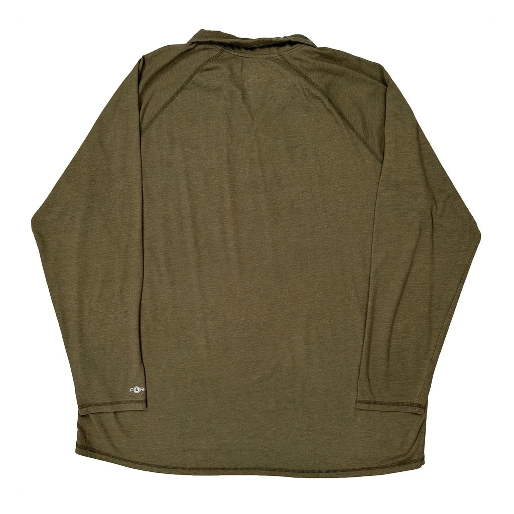 Force Series Carhartt 1/4 Zip - 2XL Green Polyester - Image 2
