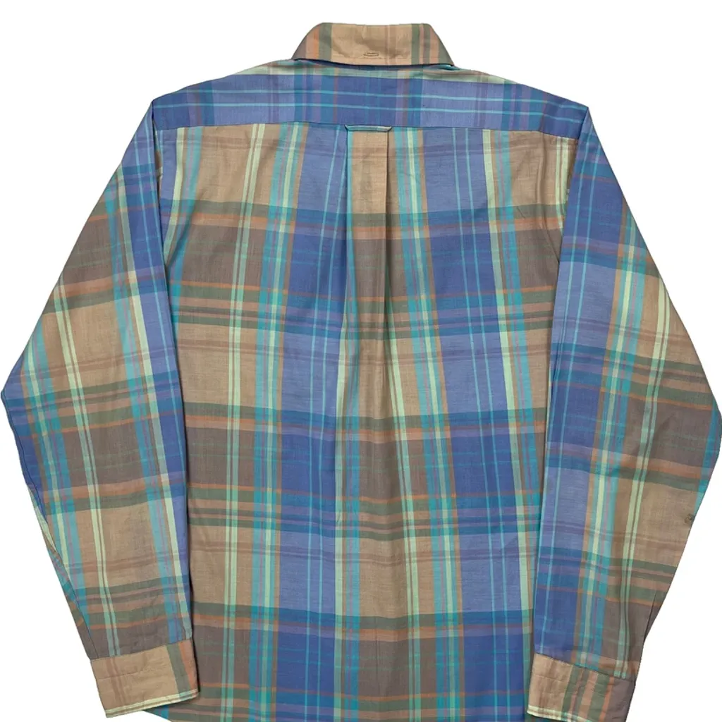 Foxhunt Plaid Gant Checked Shirt - Medium Multicoloured Cotton Blend - Image 6