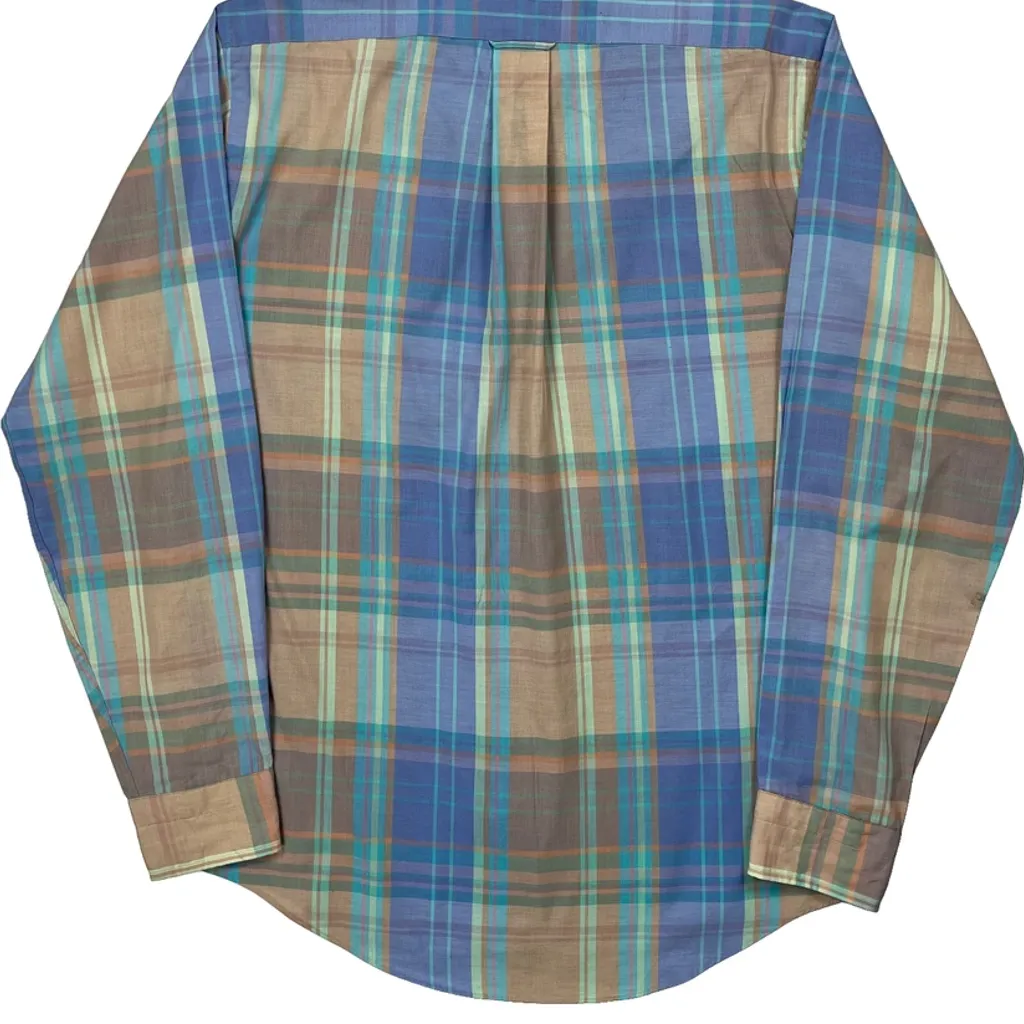 Foxhunt Plaid Gant Checked Shirt - Medium Multicoloured Cotton Blend - Image 7
