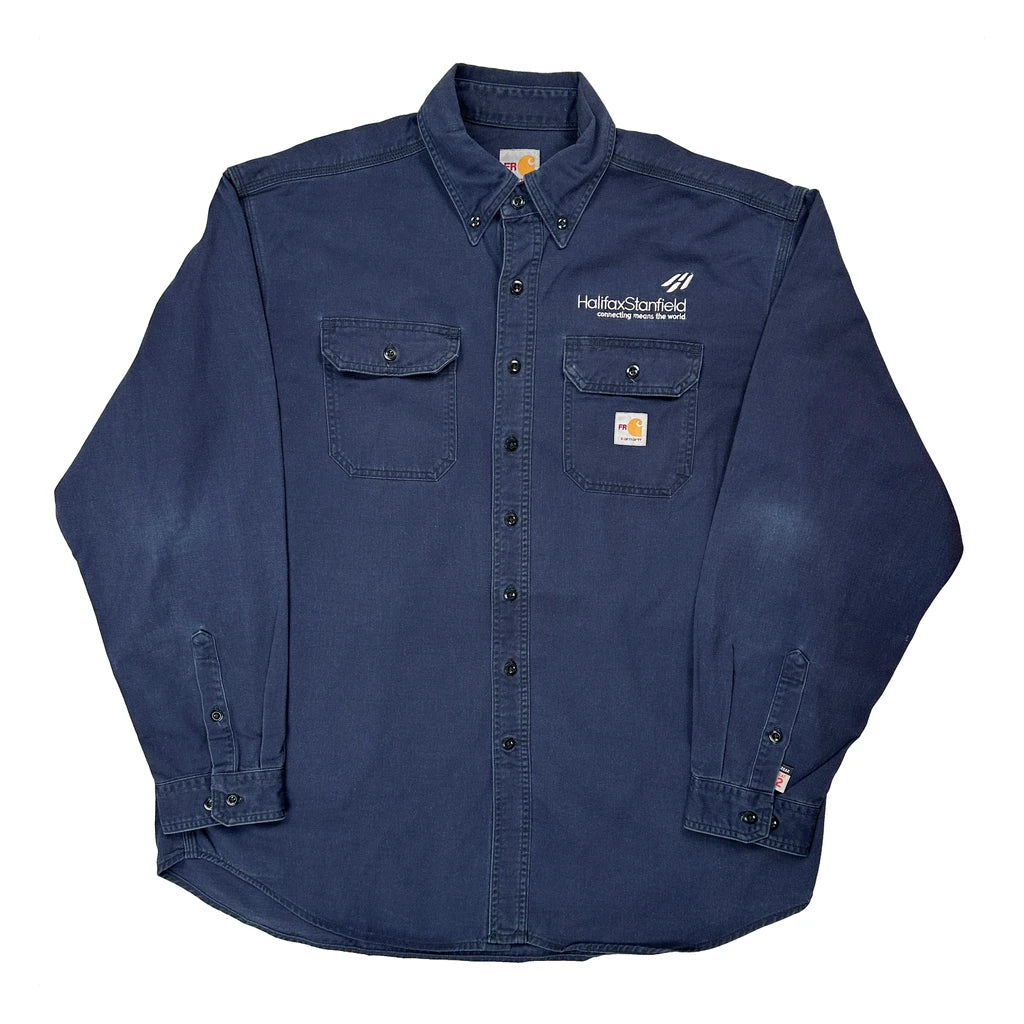 Fr Carhartt Shirt - XL Blue Cotton