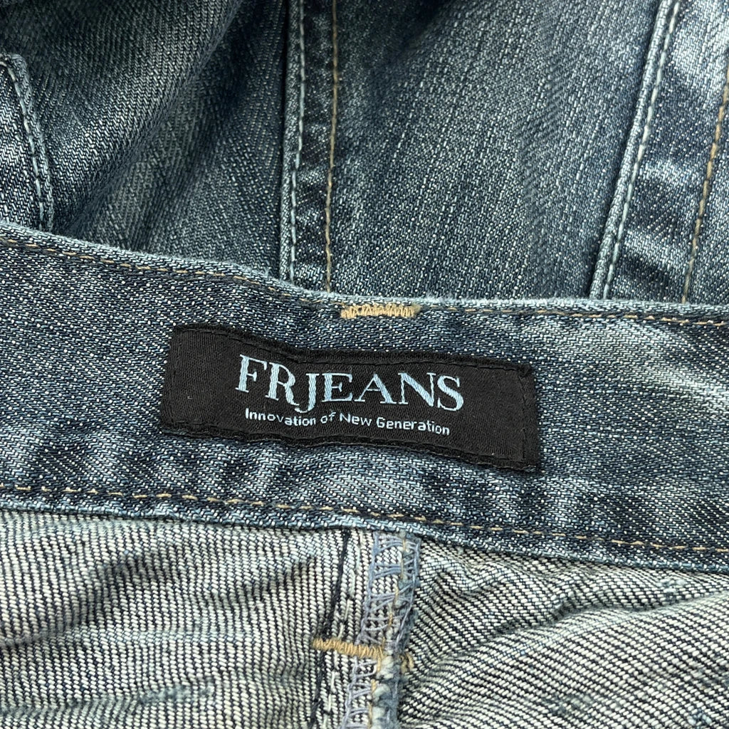 Fr Jeans Denim Shorts - 34W 12L Blue Denim - Image 6