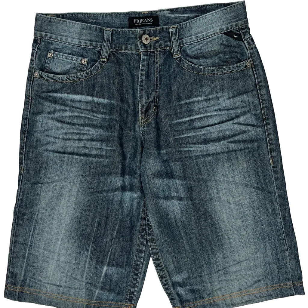Fr Jeans Denim Shorts - 34W 12L Blue Denim - Image 9