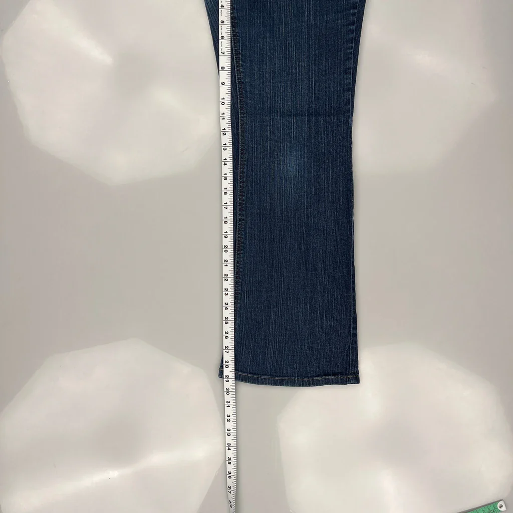 Freedom Foundry Dry Goods Co. Boot Cut Jeans - 33W UK 12 Blue Denim - Image 5