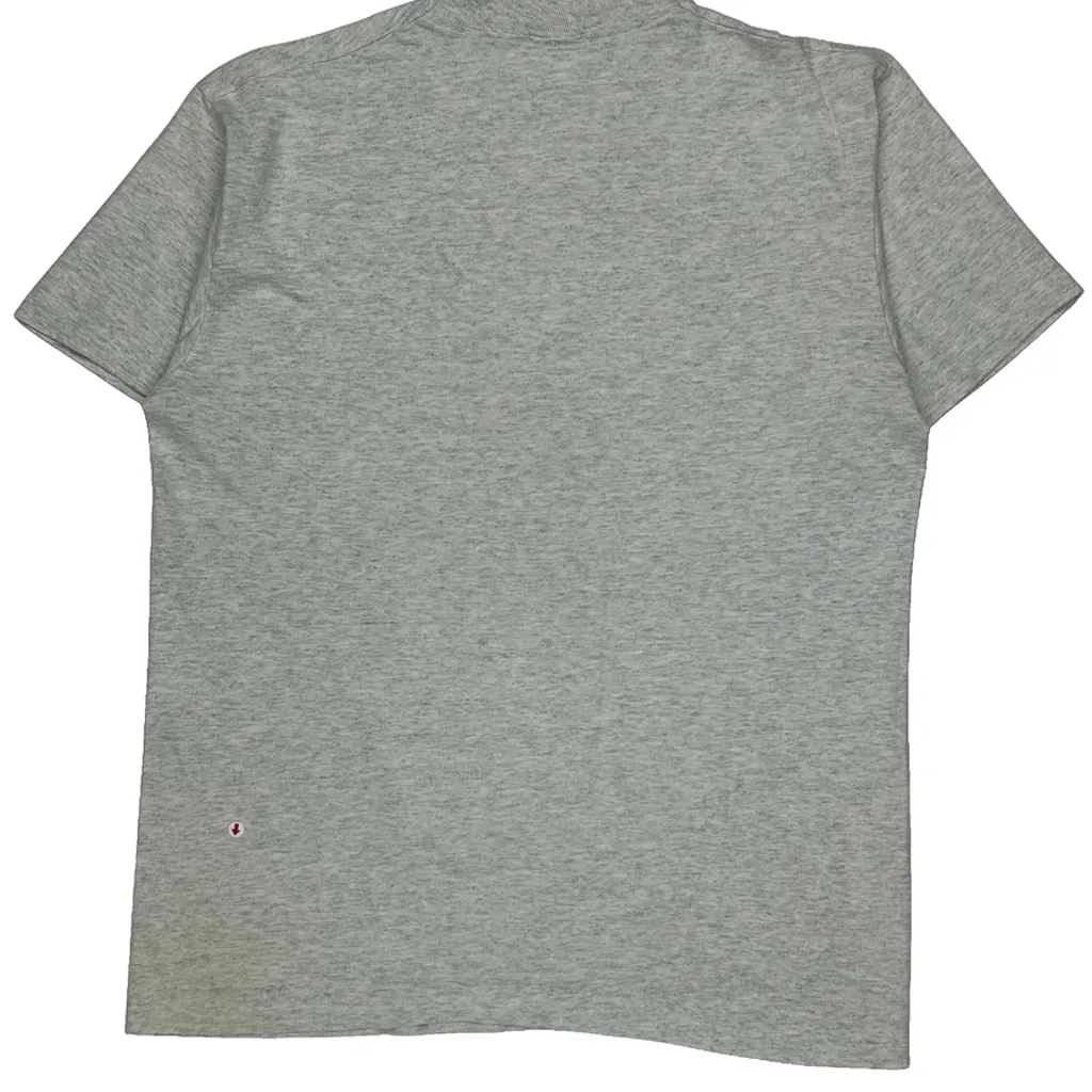 Fruit Of The Loom Single Stitch T-Shirt - Medium Grey Cotton - Image 7