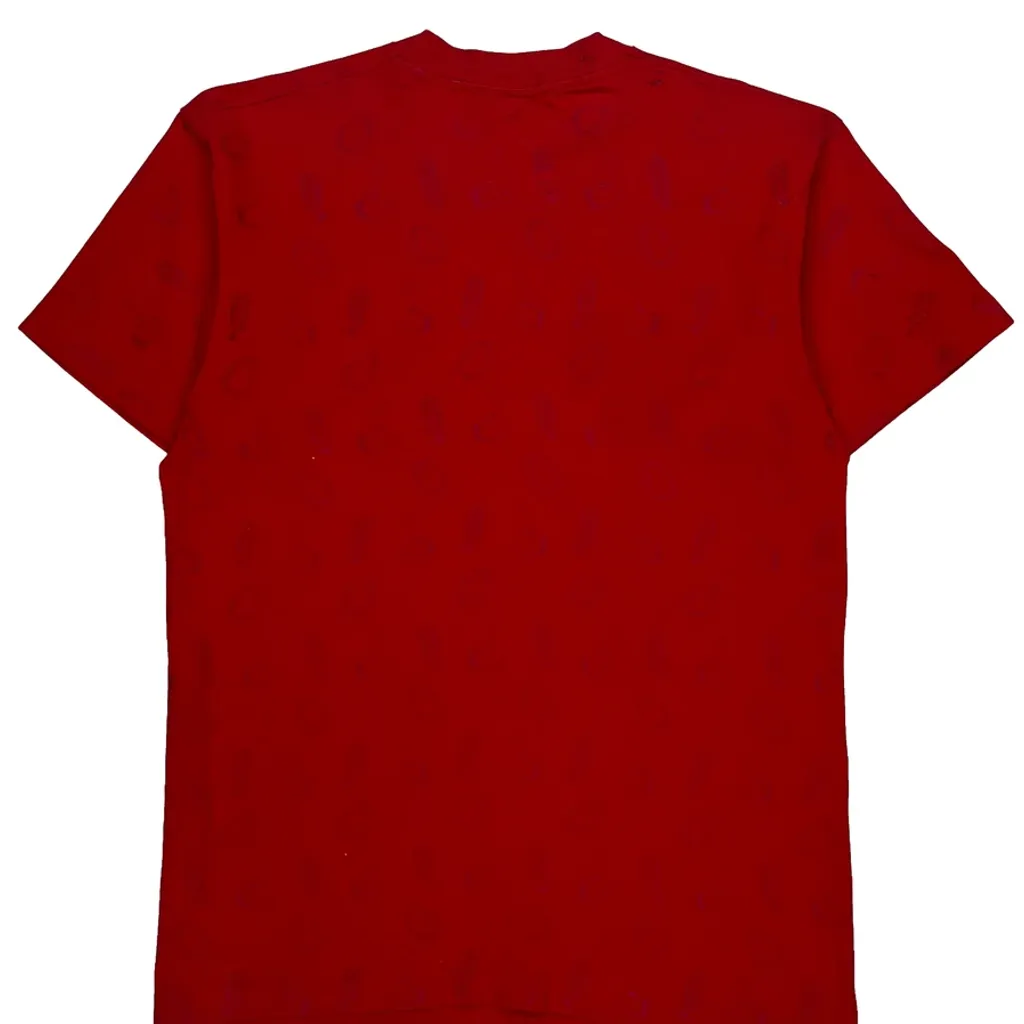 Fruit Of The Loom Graphic T-Shirt - Large Red Cotton - Image 6
