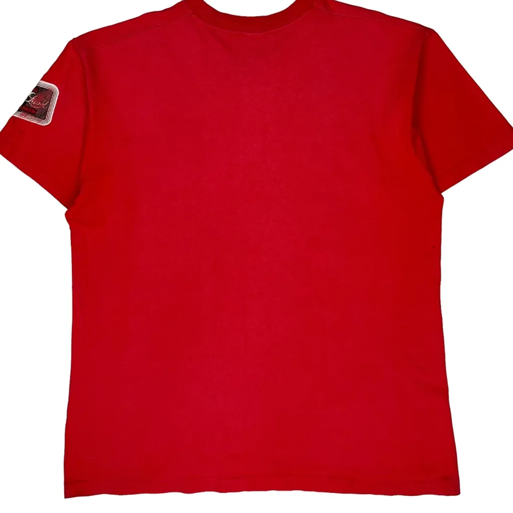 Fruit Of The Loom Single Stitch T-Shirt - XL Red Cotton - Image 7