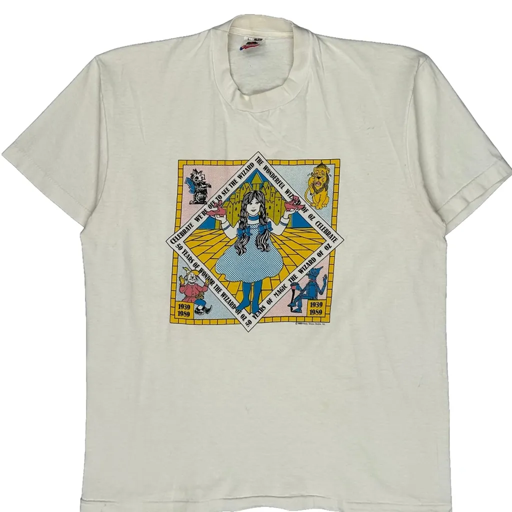 Fruit Of The Loom Graphic T-Shirt - Large White Cotton - Image 5