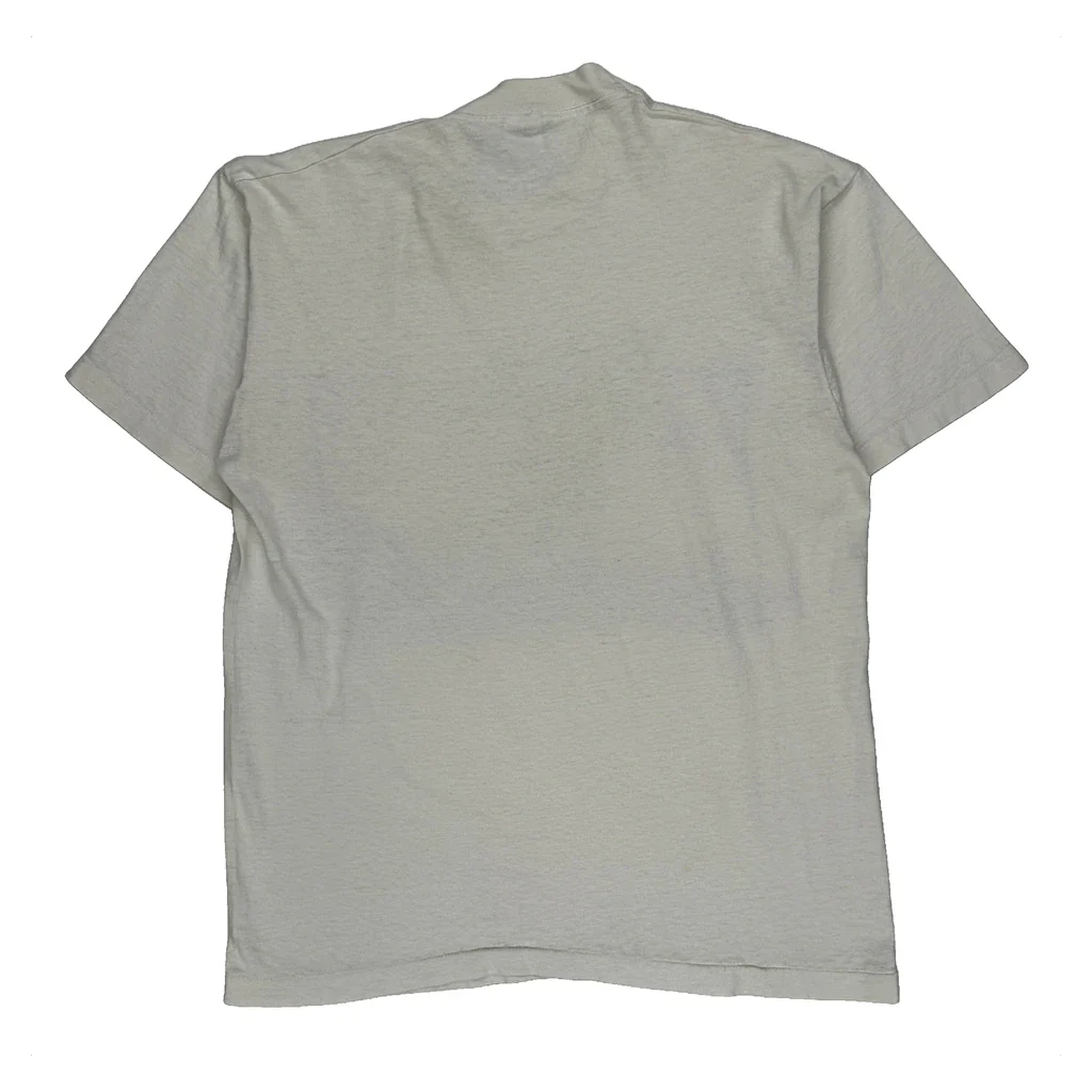 Fruit Of The Loom Graphic T-Shirt - Large White Cotton - Image 2