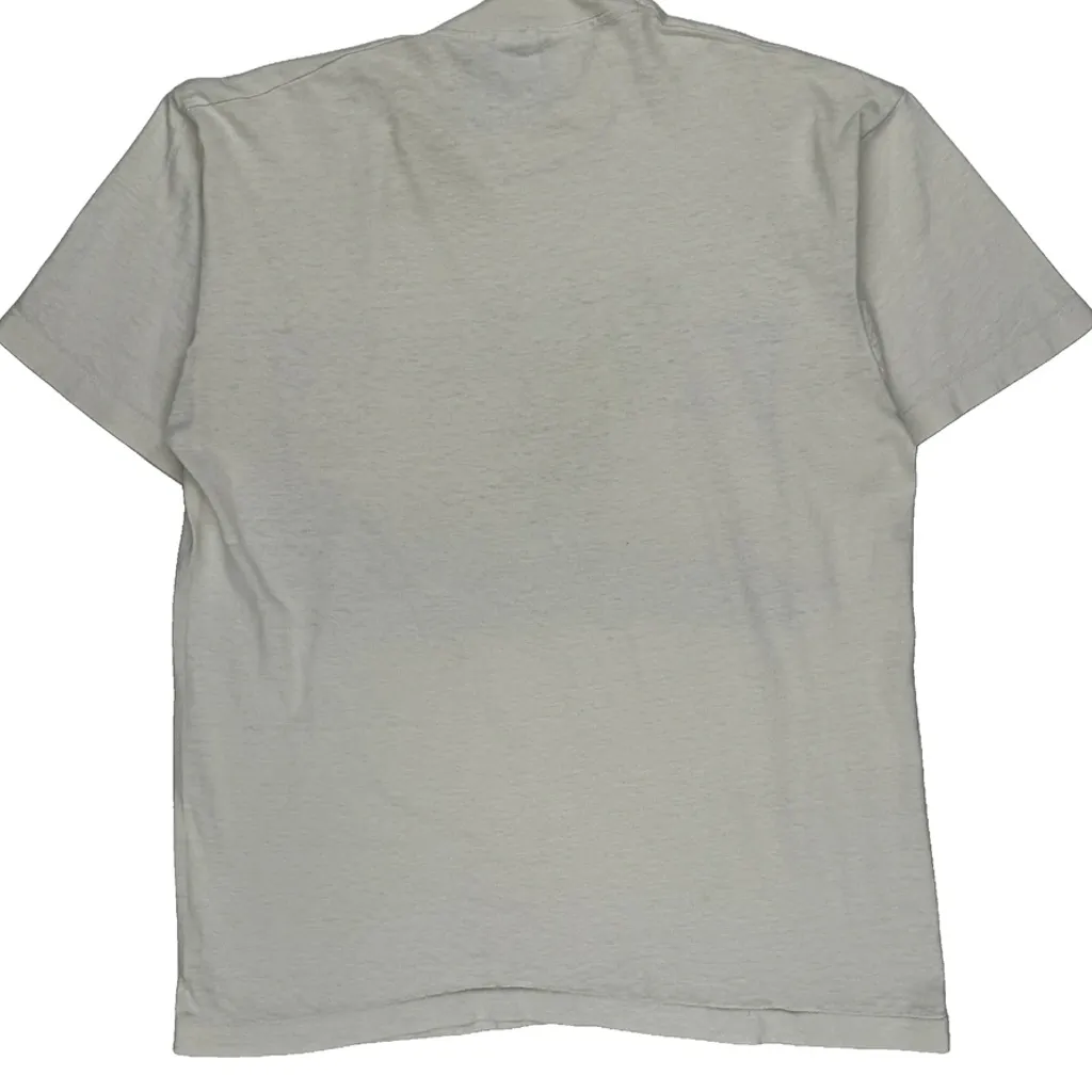 Fruit Of The Loom Graphic T-Shirt - Large White Cotton - Image 7