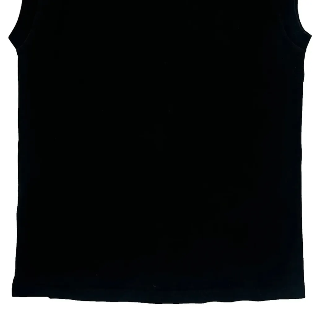 Fruit Of The Loom Single Stitch Vest - Large Black Cotton - Image 6