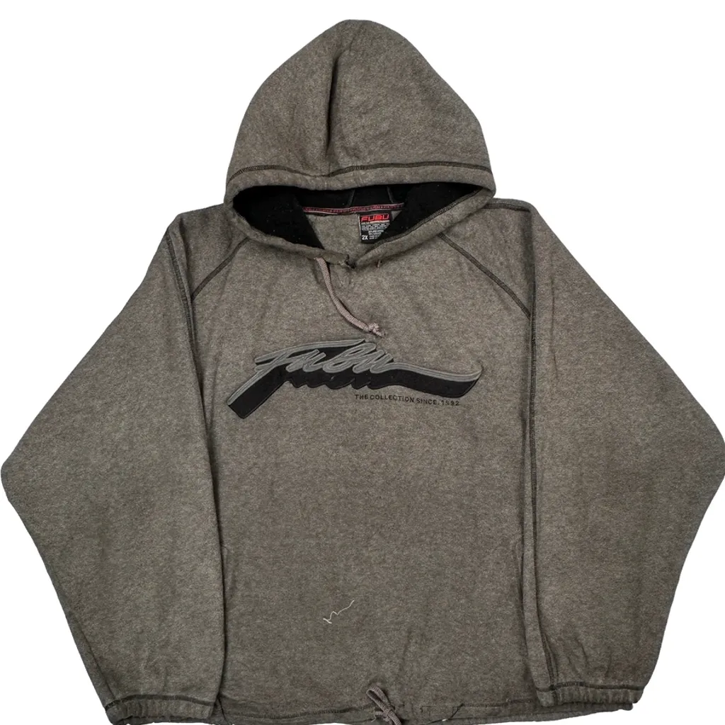 Fubu Hoodie - 2XL Gray Polyester - Image 4