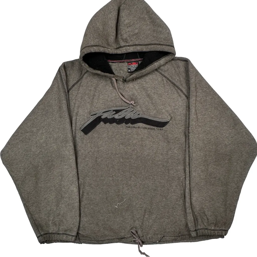 Fubu Hoodie - 2XL Gray Polyester - Image 5
