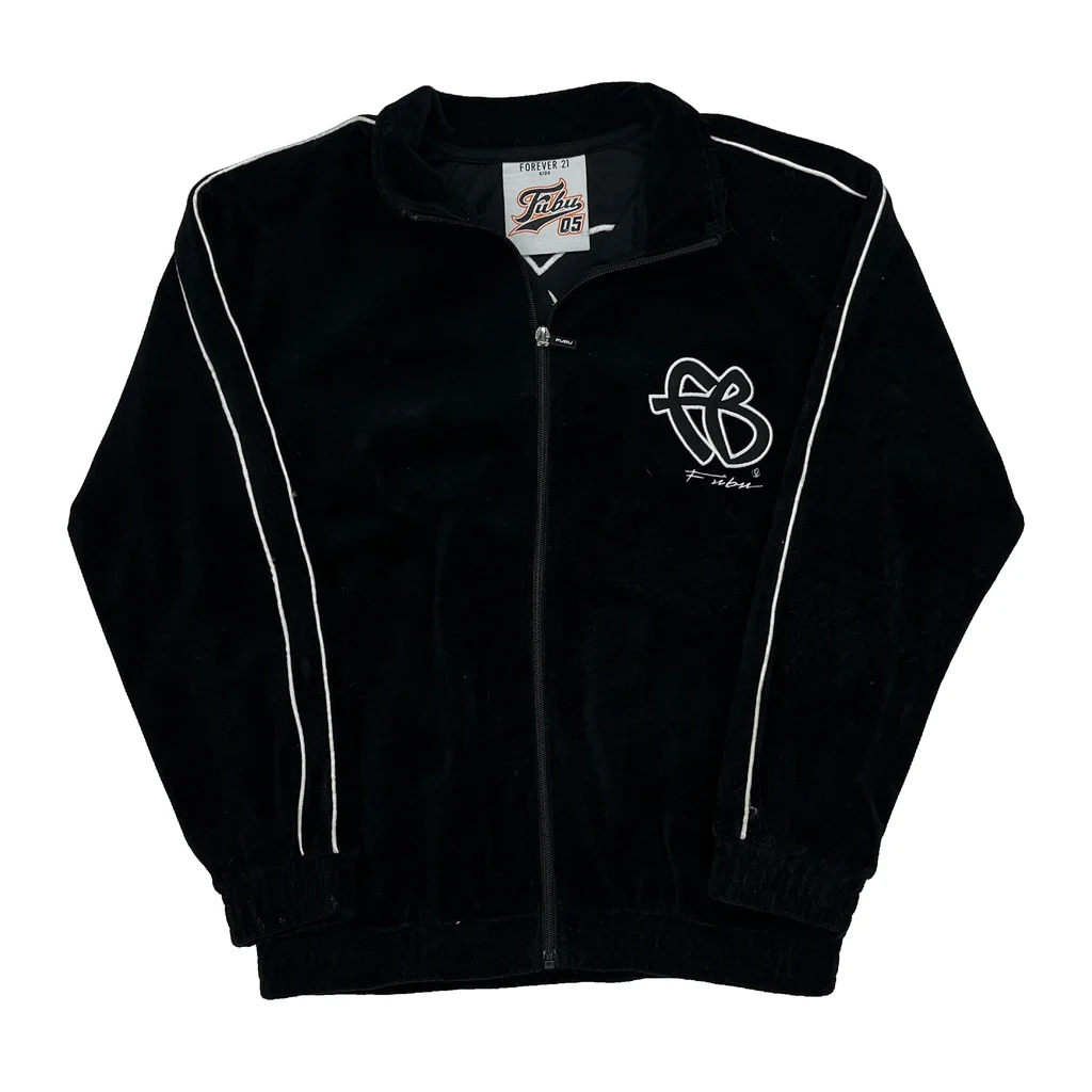 Fubu Track Jacket - XL Black Polyester