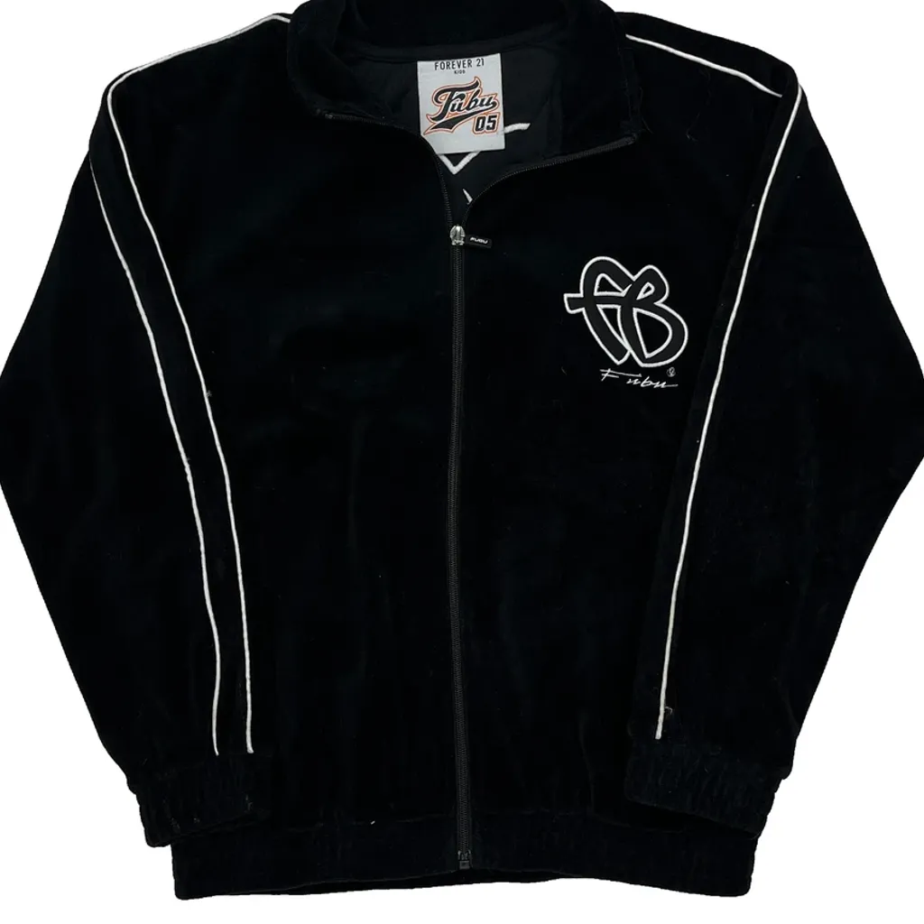 Fubu Track Jacket - XL Black Polyester - Image 5
