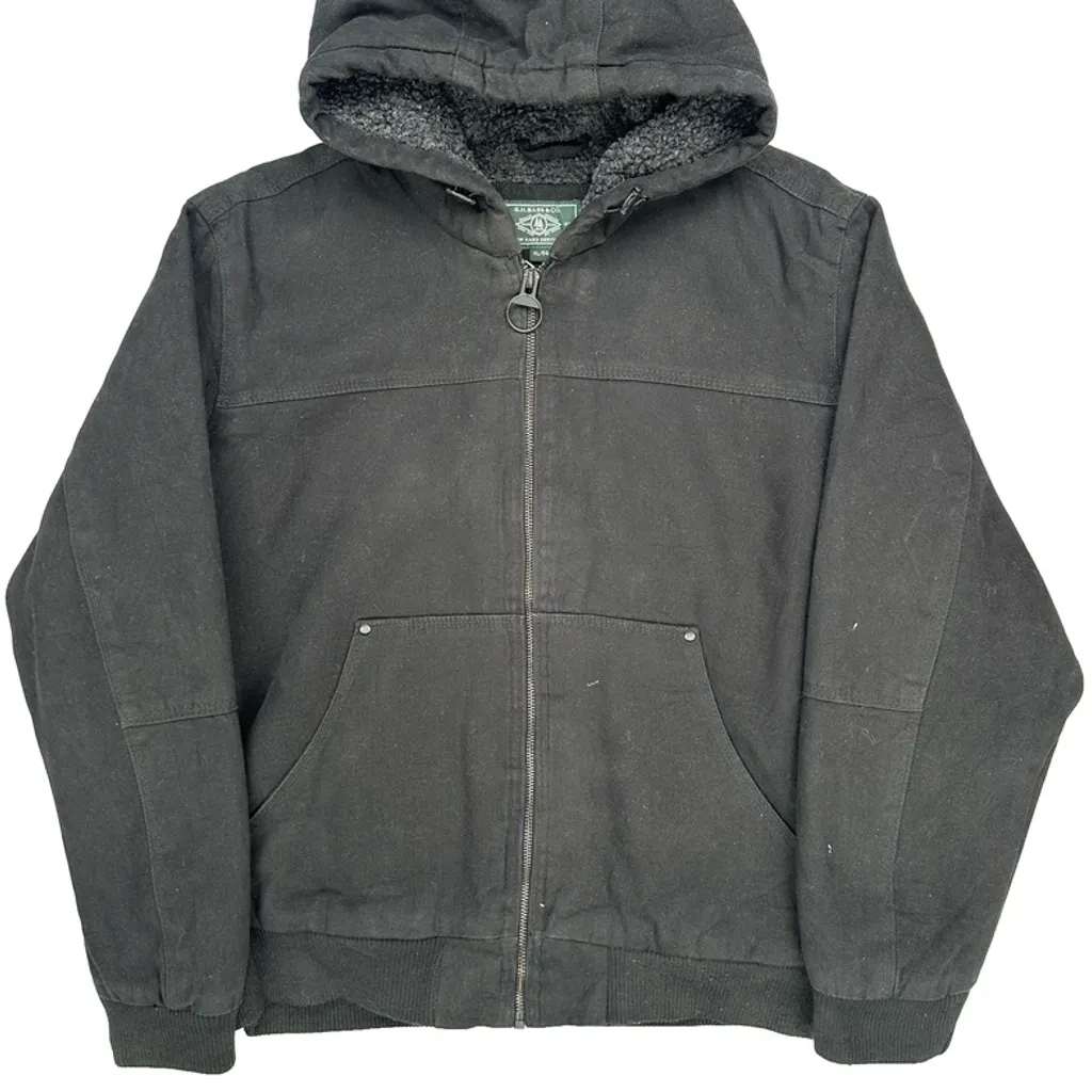 G. H. Bass & Co. Workwear Jacket - XL Black Cotton Blend - Image 4