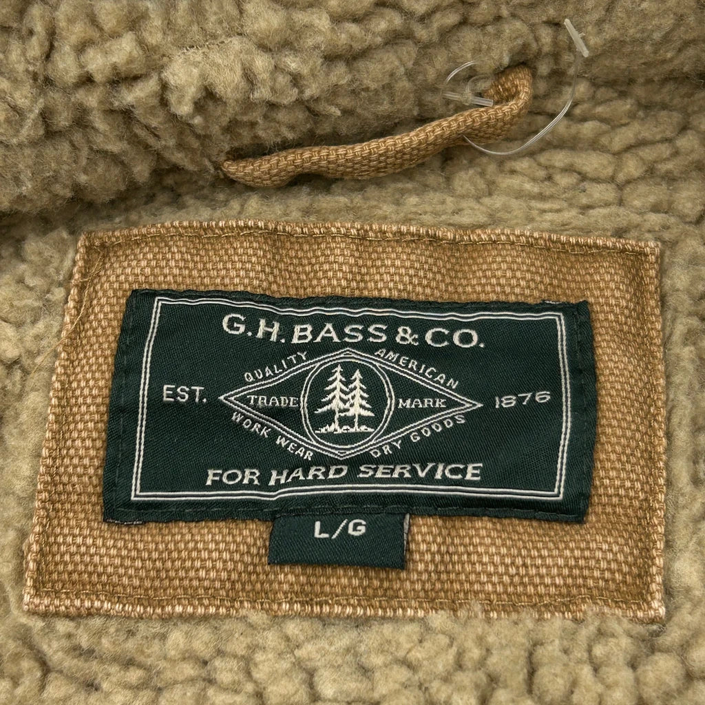 G. H. Bass & Co. Jacket - Large Brown Cotton - Image 3