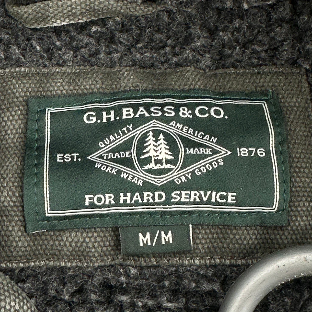 G. H. Bass & Co. Workwear Jacket - Medium Gray Cotton - Image 3