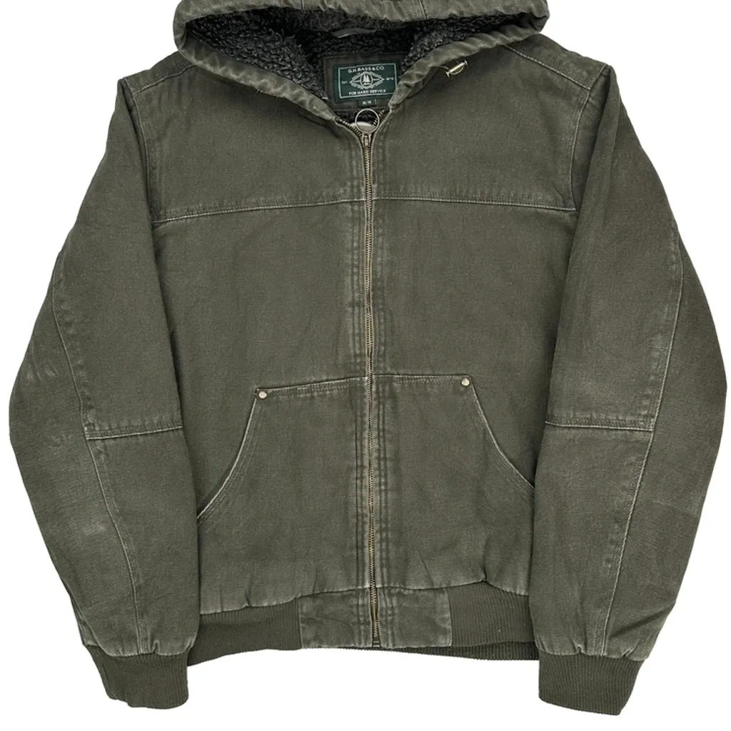 G. H. Bass & Co. Workwear Jacket - Medium Gray Cotton - Image 4
